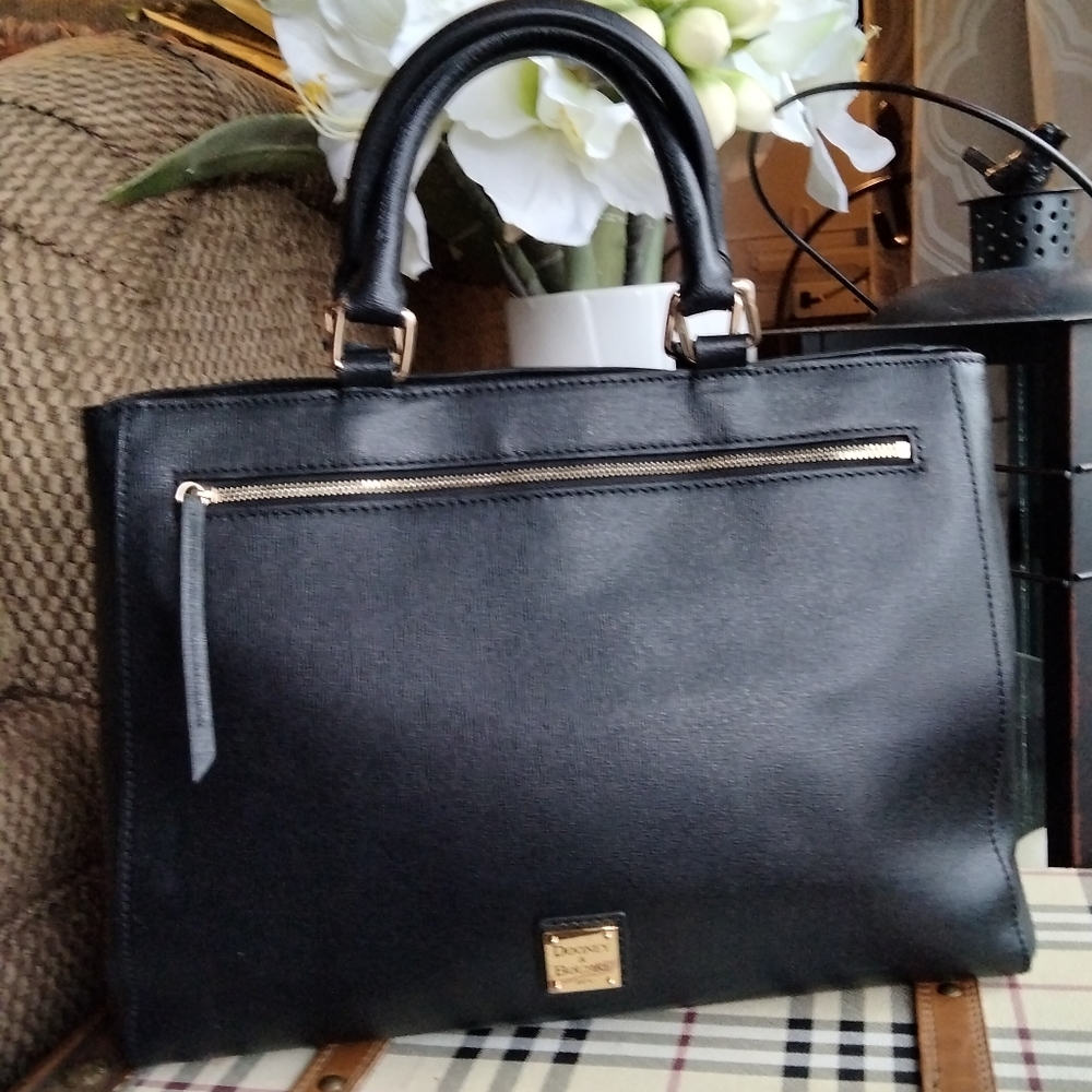 Dooney and Bourke Saffaino Zip Satchel